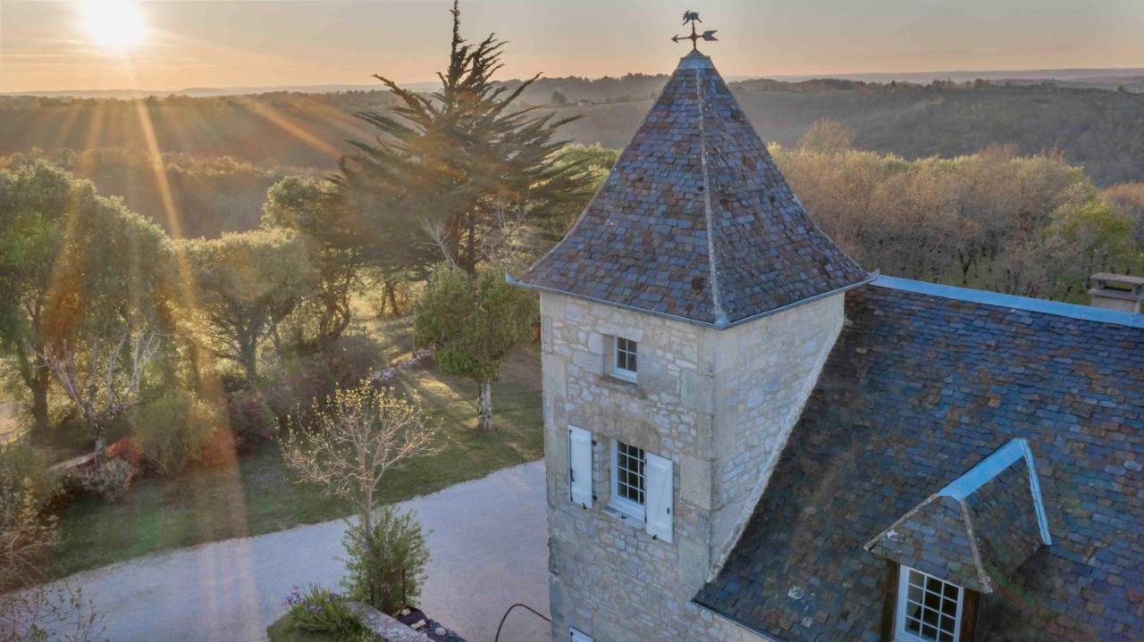 Bed and Breakfast Domaine La Garenne Reilhaguet Exterior foto