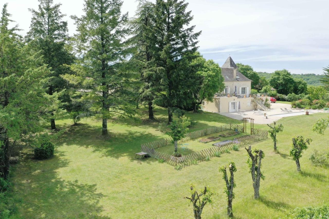 Bed and Breakfast Domaine La Garenne Reilhaguet Exterior foto