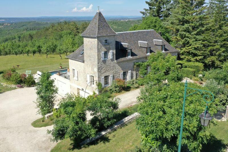 Bed and Breakfast Domaine La Garenne Reilhaguet Exterior foto