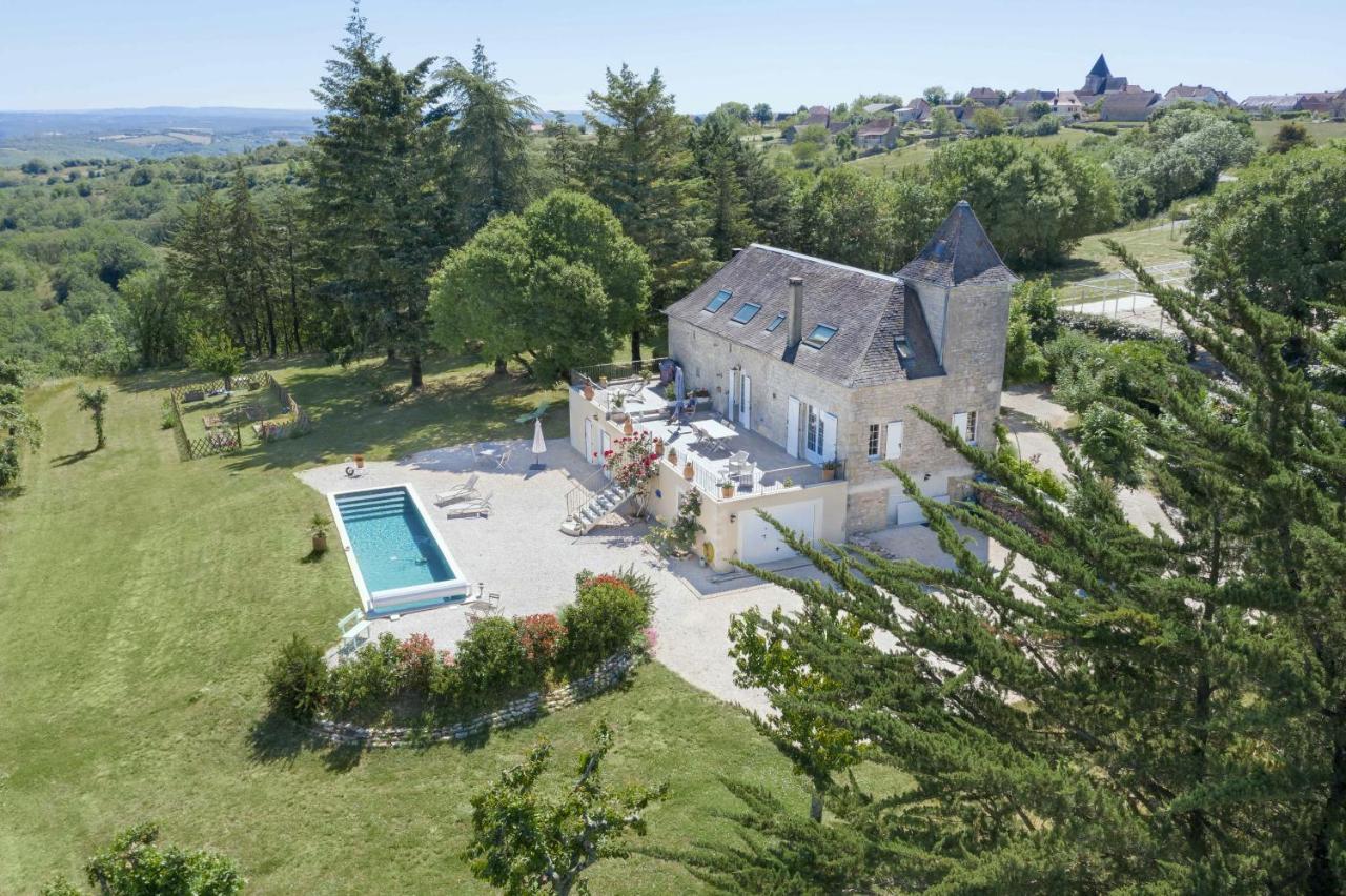 Bed and Breakfast Domaine La Garenne Reilhaguet Exterior foto