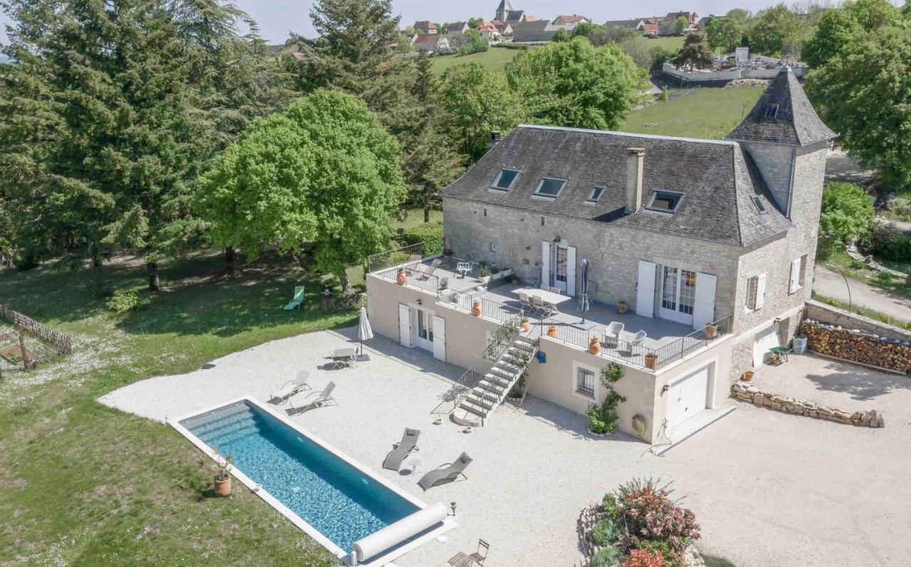 Bed and Breakfast Domaine La Garenne Reilhaguet Exterior foto
