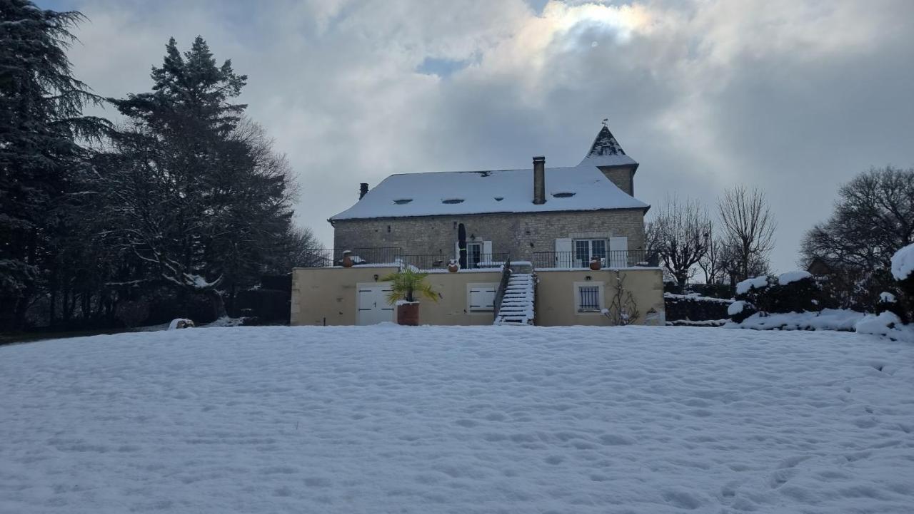 Bed and Breakfast Domaine La Garenne Reilhaguet Exterior foto
